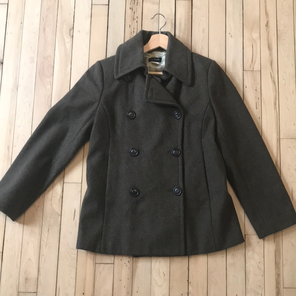J. Crew peacoat
